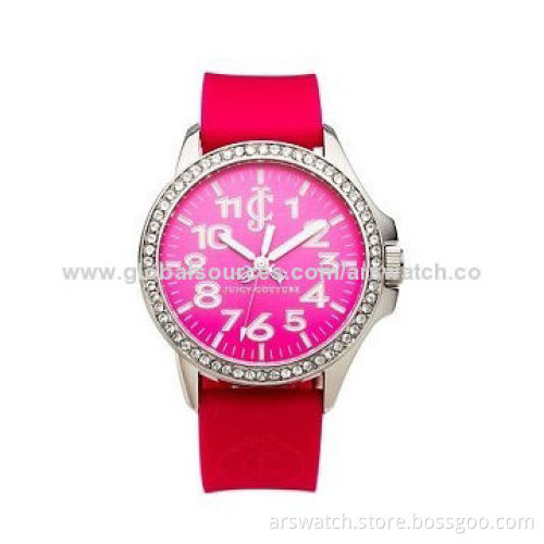 Trendy Ladies' Elegant Jewelry Watch with All Red Colors Watch Designs, Japan Movement